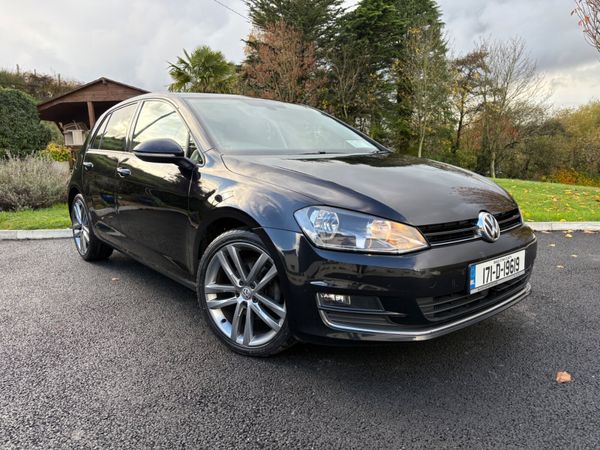 Volkswagen Golf Hatchback, Diesel, 2017, Black