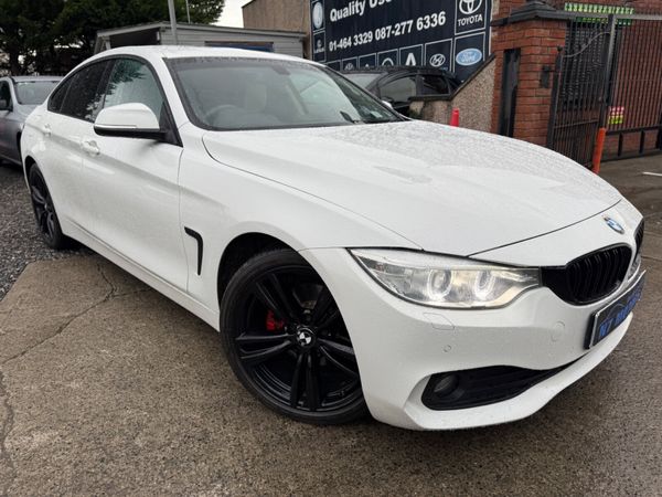 BMW 4-Series Saloon, Diesel, 2015, White