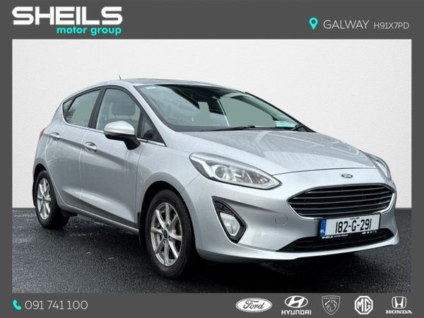 Ford Fiesta Hatchback, Petrol, 2018, Grey
