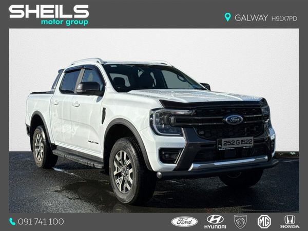 Ford Ranger MPV, Petrol Plug-in Hybrid, 2025, White