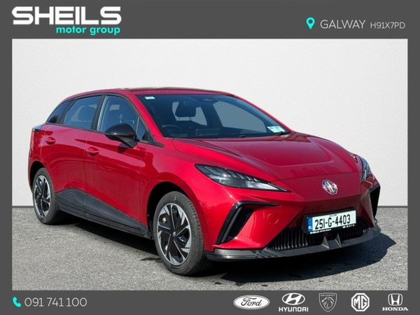 MG MG4 Hatchback, Electric, 2025, Red