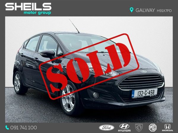 Ford Fiesta Hatchback, Petrol, 2013, Black