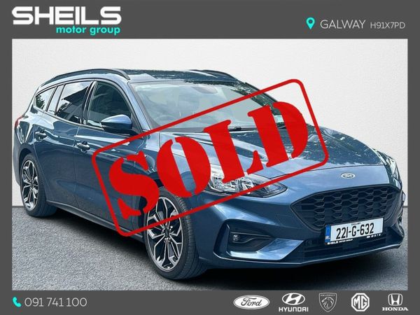 Ford Focus Estate, Petrol, 2022, Blue