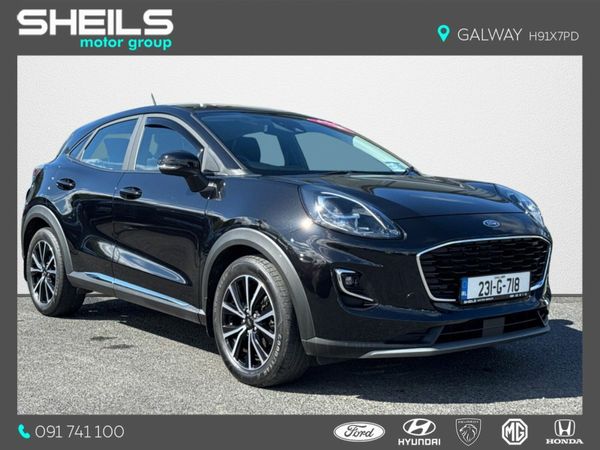 Ford Puma MPV, Petrol Hybrid, 2023, Black