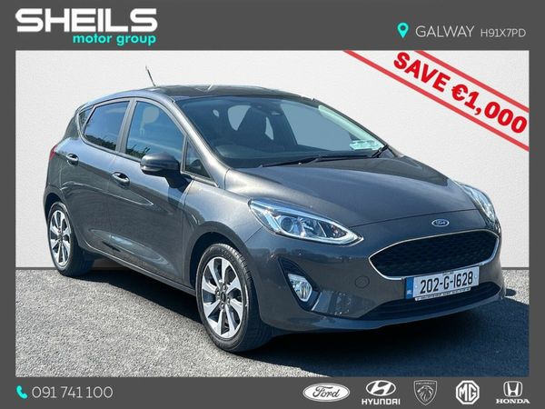 Ford Fiesta Hatchback, Petrol, 2020, Grey