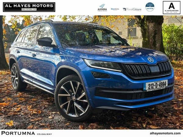 Skoda Kodiaq SUV, Diesel, 2021, Blue