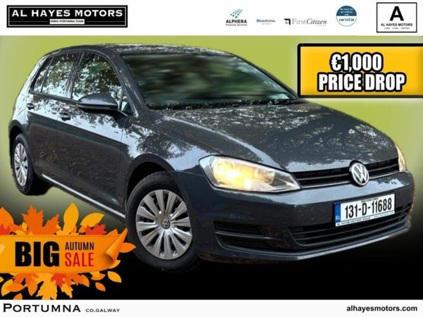 Volkswagen Golf Hatchback, Diesel, 2013, Grey