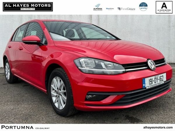 Volkswagen Golf Hatchback, Diesel, 2019, Red