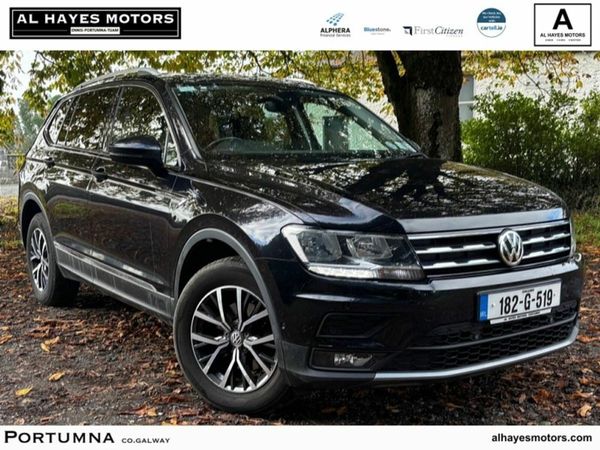 Volkswagen Tiguan Allspace SUV, Diesel, 2018, Black