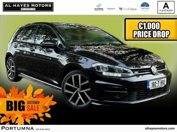 Volkswagen Golf Hatchback, Diesel, 2018, Black