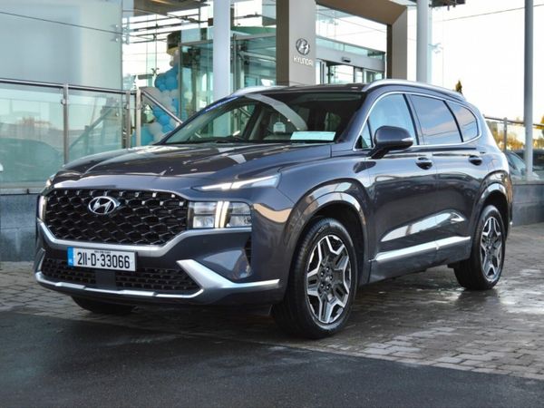 Hyundai Santa Fe SUV, Petrol Plug-in Hybrid, 2021, Blue