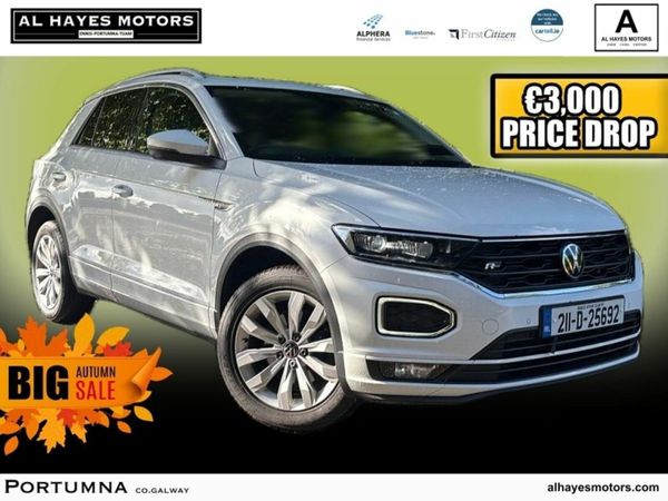 Volkswagen T-Roc SUV, Diesel, 2021, White