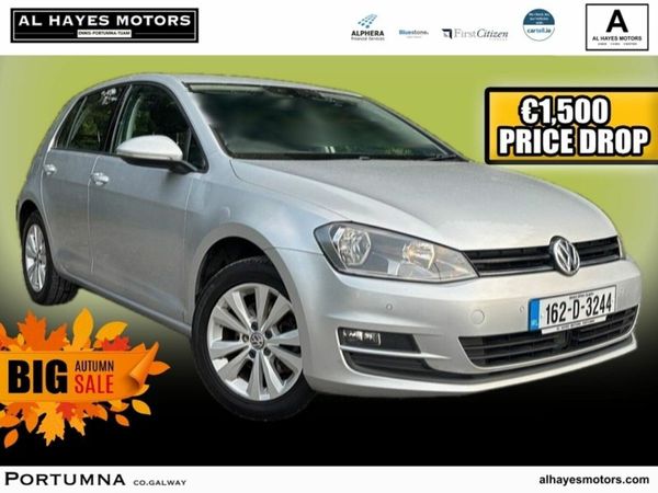 Volkswagen Golf Hatchback, Diesel, 2016, Silver