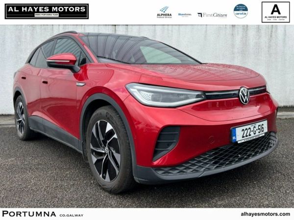 Volkswagen ID.4 SUV, Electric, 2022, Red