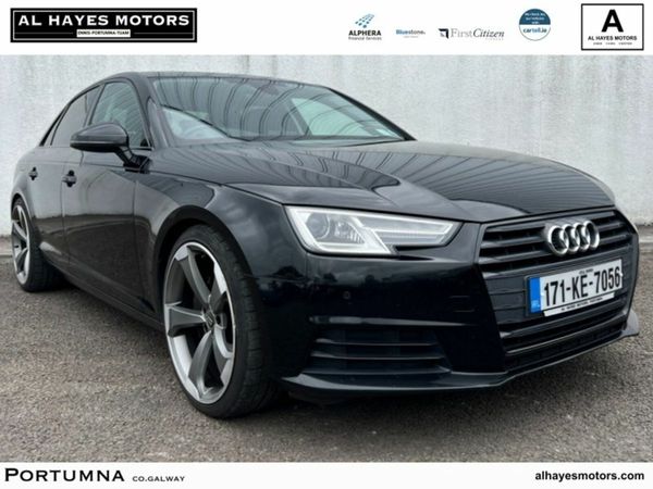 Audi A4 Saloon, Diesel, 2017, Black
