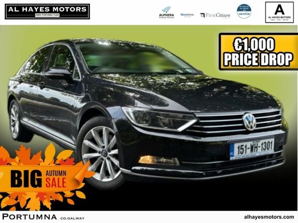 Volkswagen Passat Saloon, Diesel, 2015, Black