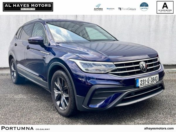 Volkswagen Tiguan Allspace SUV, Diesel, 2023, Blue