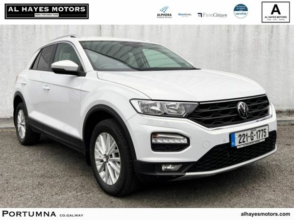 Volkswagen T-Roc SUV, Petrol, 2022, White