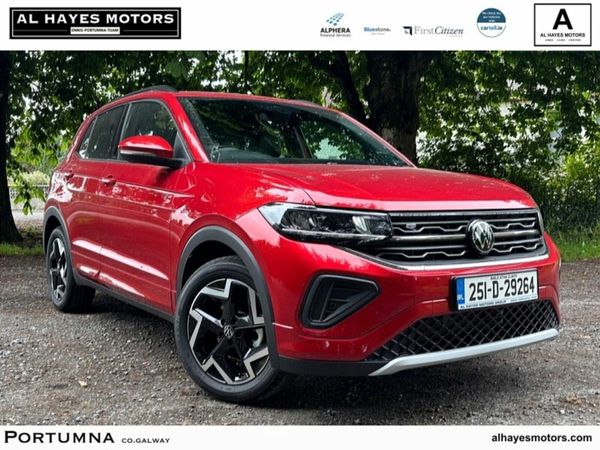 Volkswagen T-Cross SUV, Petrol, 2025, Red