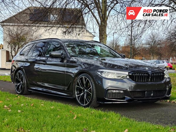 BMW 5-Series Estate, Diesel, 2018, Black