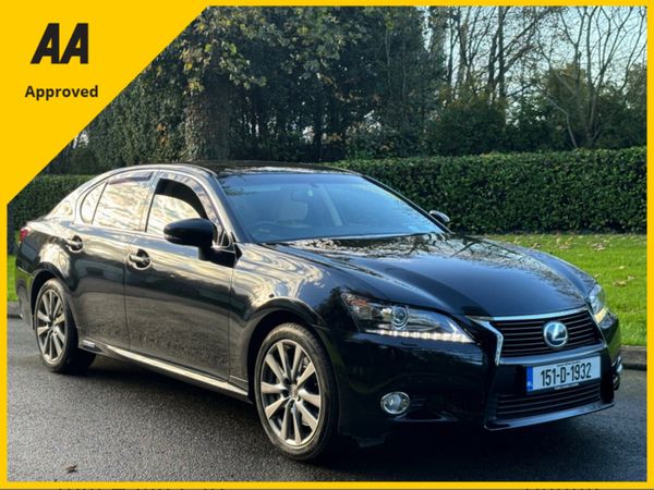 Lexus GS Saloon, Petrol Hybrid, 2015, Black