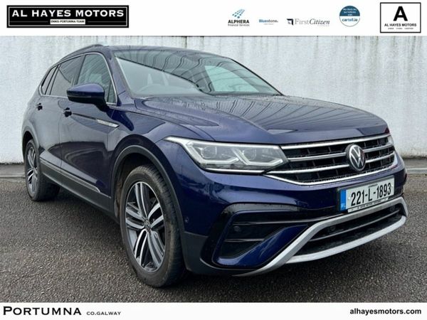Volkswagen Tiguan Allspace SUV, Diesel, 2022, Blue