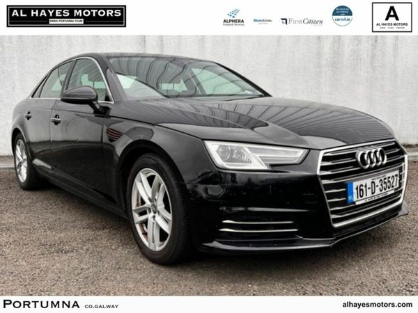 Audi A4 Saloon, Diesel, 2016, Black