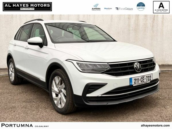 Volkswagen Tiguan SUV, Diesel, 2021, White