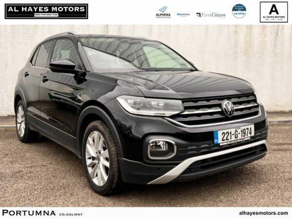 Volkswagen T-Cross SUV, Petrol, 2022, Black