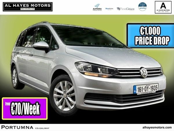 Volkswagen Touran MPV, Diesel, 2016, Silver