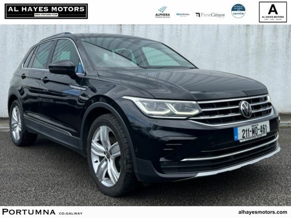 Volkswagen Tiguan SUV, Diesel, 2021, Black