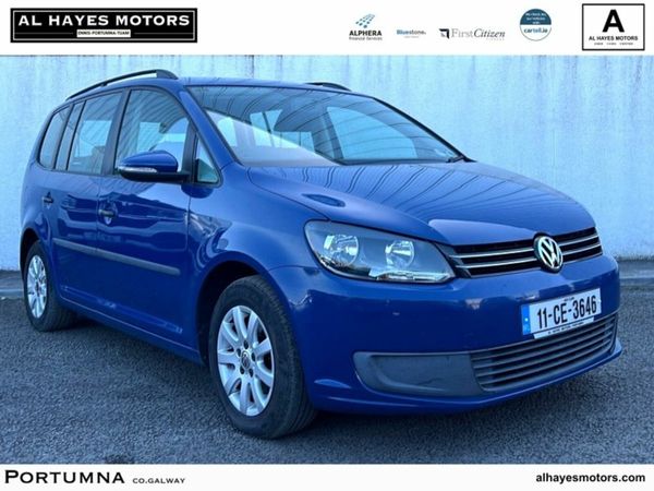 Volkswagen Touran MPV, Diesel, 2011, Blue