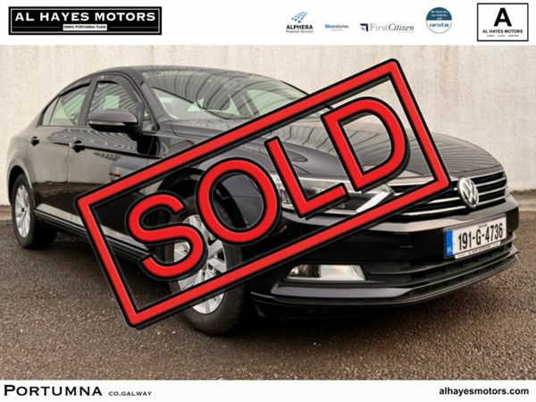 Volkswagen Passat Saloon, Diesel, 2019, Black