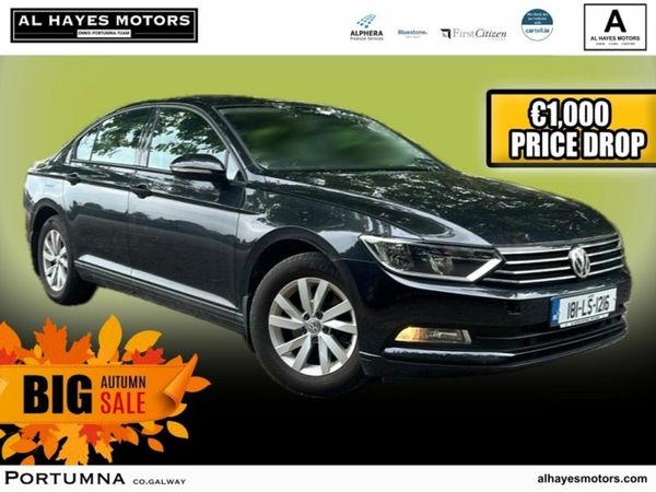 Volkswagen Passat Saloon, Diesel, 2018, Black