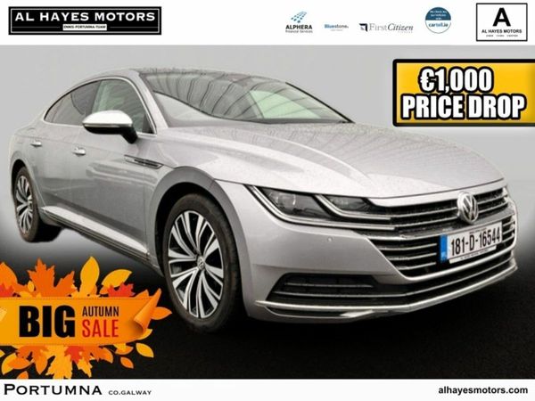 Volkswagen Arteon Hatchback, Diesel, 2018, Silver
