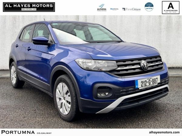 Volkswagen T-Cross SUV, Petrol, 2021, Blue