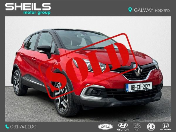 Renault Captur Hatchback, Petrol, 2018, Red