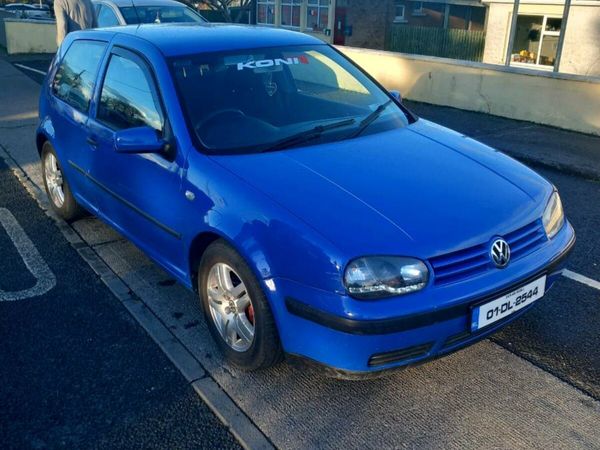 Volkswagen Golf Hatchback, Petrol, 2001, Blue