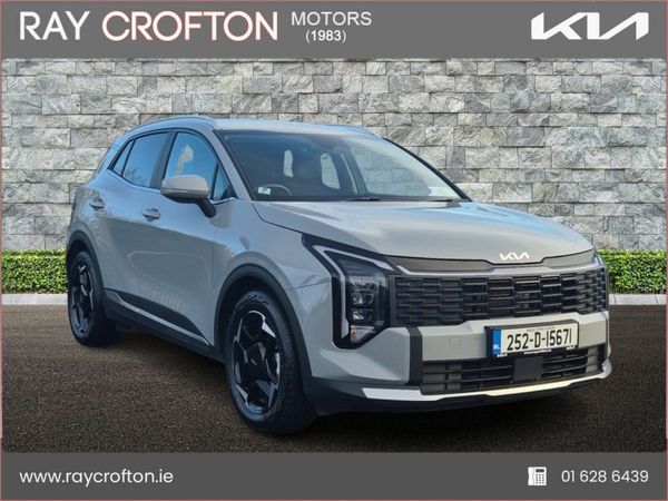 Kia Sportage SUV, Diesel Hybrid, 2025, Grey