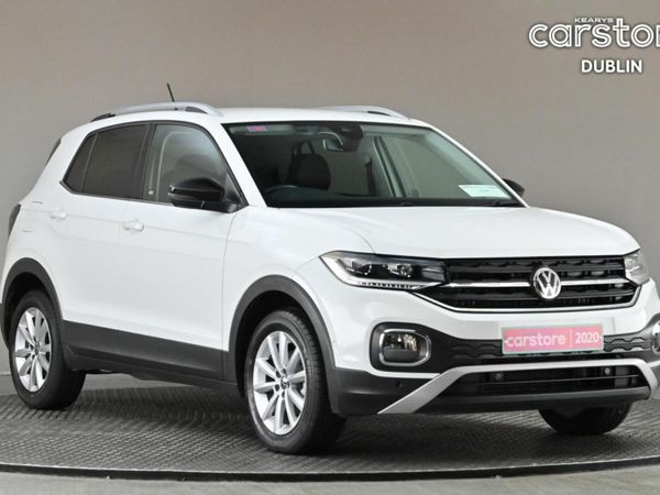 Volkswagen T-Cross SUV, Petrol, 2020, White