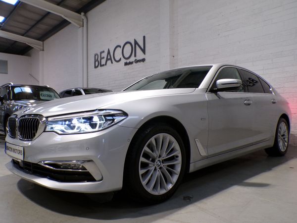 BMW 5-Series Saloon, Diesel, 2017, Silver