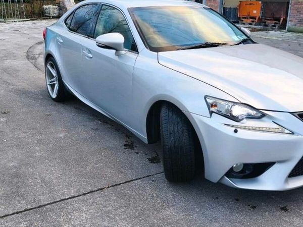 Lexus IS Saloon, Petrol Hybrid, 2013, Silver