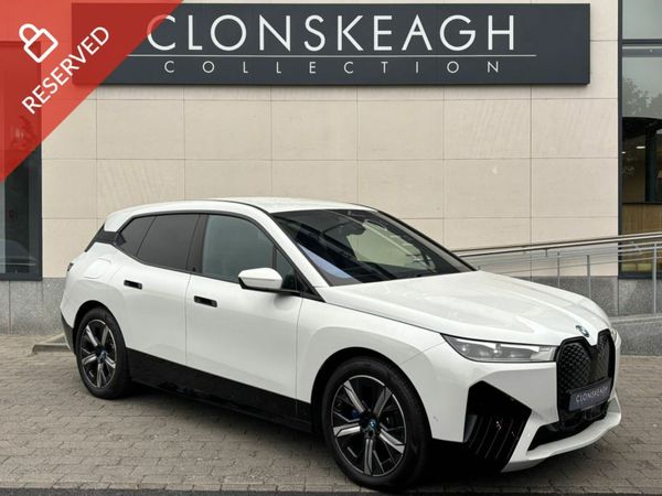 BMW iX SUV, Electric, 2025, White