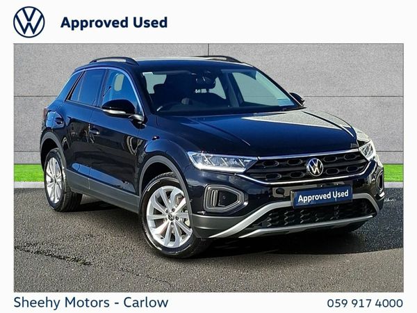 Volkswagen T-Roc SUV, Petrol, 2025, Black