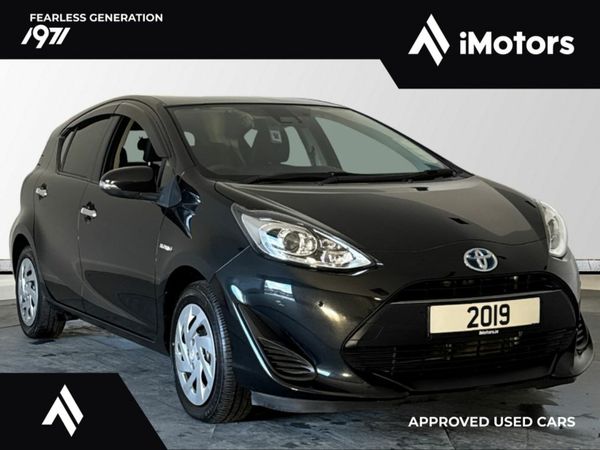 Toyota Aqua Hatchback, Petrol Hybrid, 2019, Black