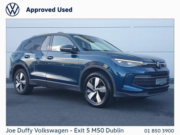 Volkswagen Tiguan SUV, Petrol Hybrid, 2025, Blue