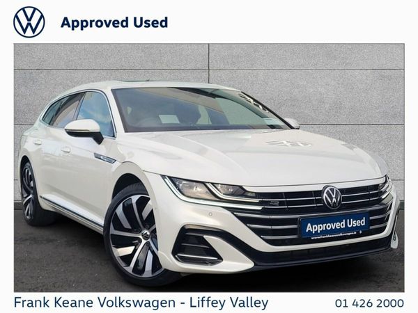 Volkswagen Arteon Estate, Petrol Hybrid, 2023, White
