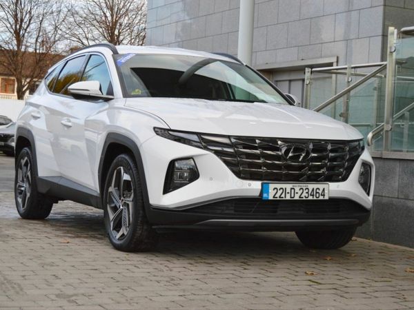 Hyundai Tucson SUV, Petrol Hybrid, 2022, White