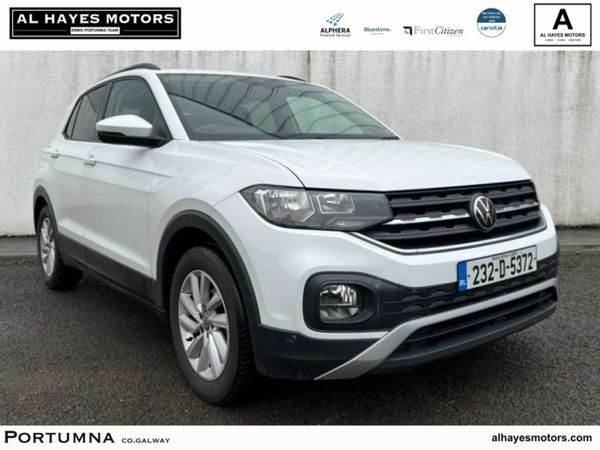 Volkswagen T-Cross SUV, Petrol, 2023, White