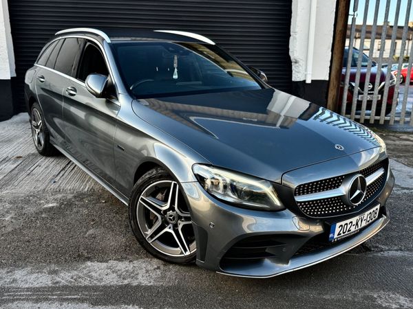 Mercedes-Benz C-Class Estate, Diesel Hybrid, 2020, Grey
